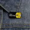 Stay Postive - Brooch Enamel Pin