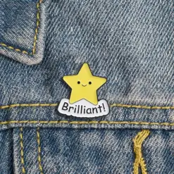 Brilliant Star - Brooch Enamel Pin