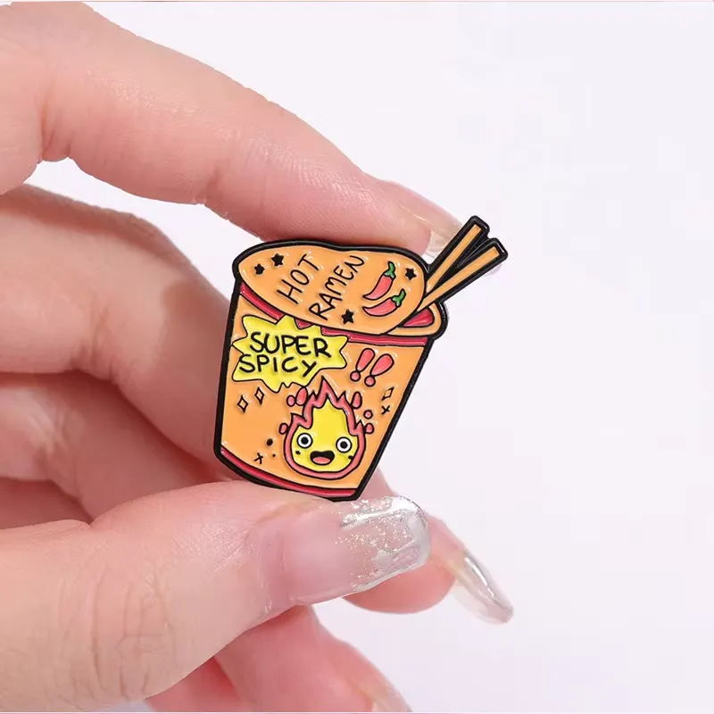 Super Spicy Ramen - Brooch Enamel Pin
