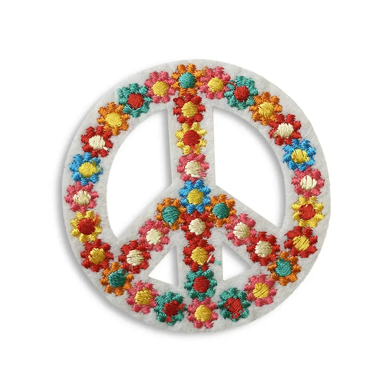 Peace - Embroidered Iron-On Patch