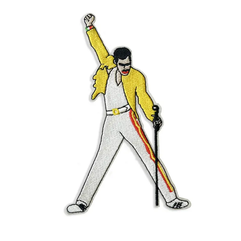 Freddie Mercury - Embroidered Iron-On Patch