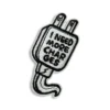 I Need More Charges - Embroidered Iron-On Patch