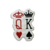 Queen and King - Embroidered Iron-On Patch