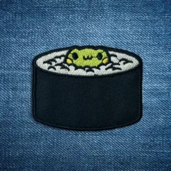 Alternative view of Sushi - Embroidered Iron-On Patch