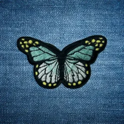 Alternative view of Buttefly - Embroidered Iron-On Patch
