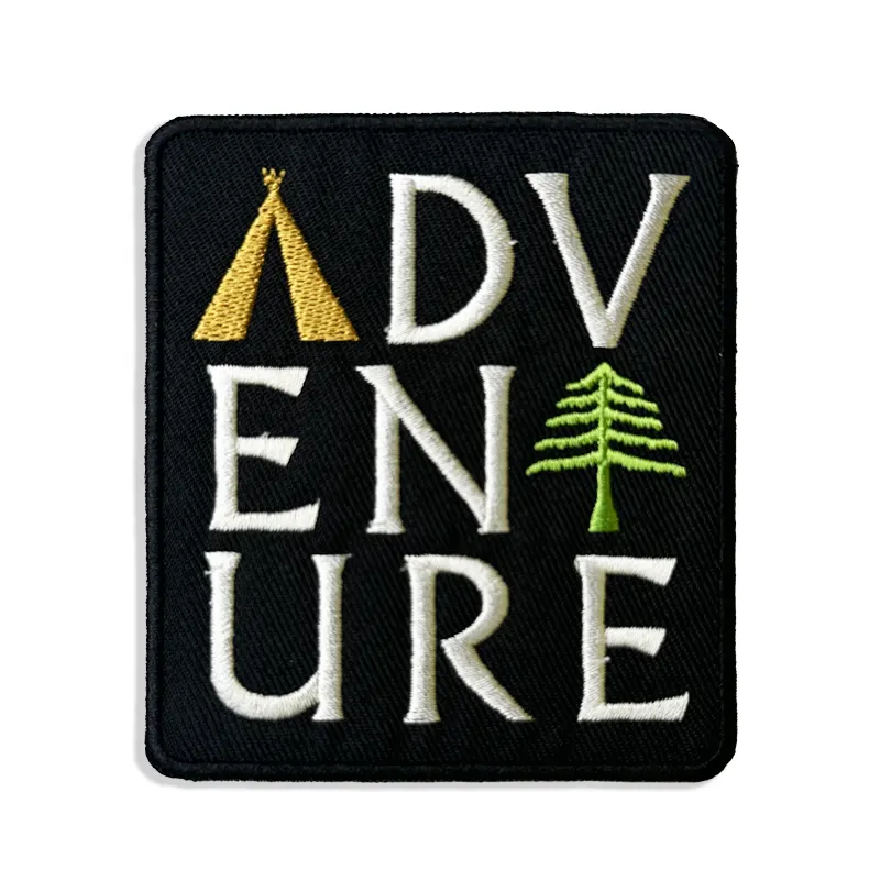 Adventure - Embroidered Iron-On Patch