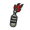 Fire in the Hole - Embroidered Iron-On Patch