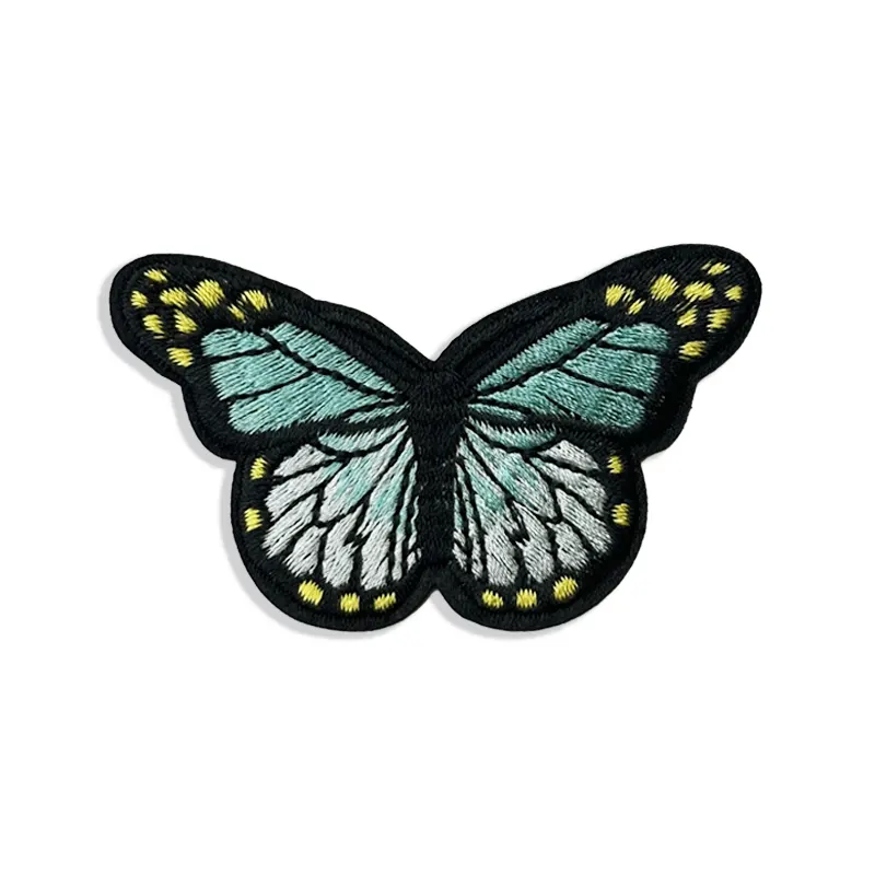 Buttefly - Embroidered Iron-On Patch