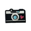 Camera - Embroidered Iron-On Patch