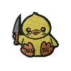 Duck You - Embroidered Iron-On Patch