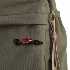 Alternative view of Red Car - Brooch Enamel Pin