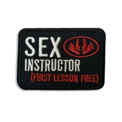 Sex Instructor - Embroidered Iron-On Patch