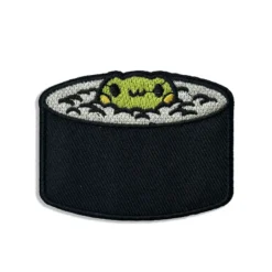 Sushi - Embroidered Iron-On Patch