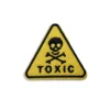 Stay Toxic - Embroidered Iron-On Patch