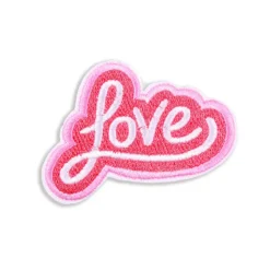 Love - Embroidered Iron-On Patch