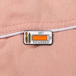 Art Powered - Brooch Enamel Pin