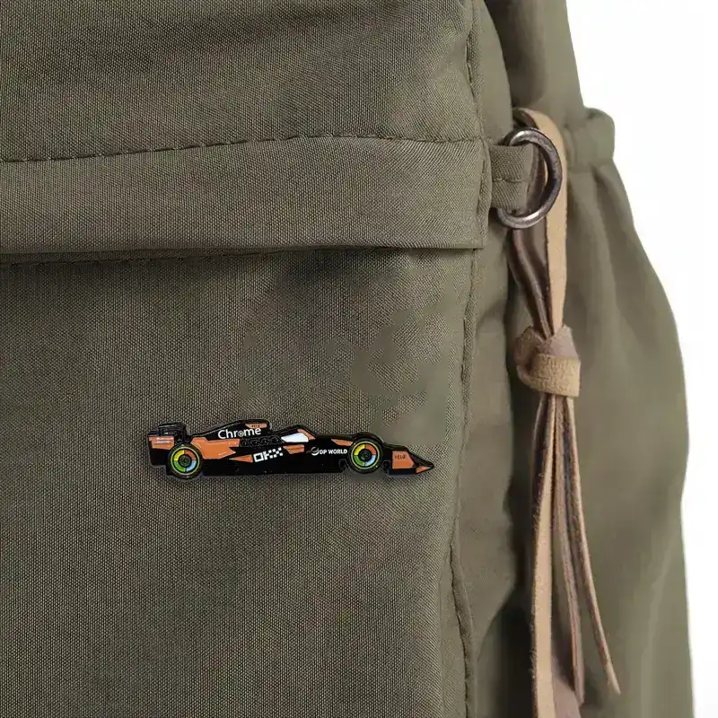 Yellow Car - Brooch Enamel Pin - Image 2