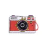 Camera Retro - Embroidered Iron-On Patch