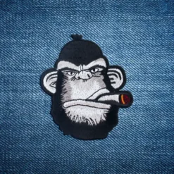 Alternative view of Smoke Em' Up  - Embroidered Iron-On Patch