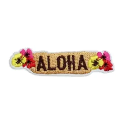 Aloha - Embroidered Iron-On Patch