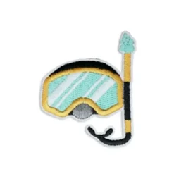 Diver- Embroidered Iron-On Patch