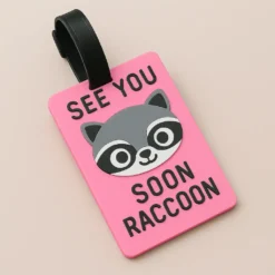 Luggage Tag - See You Soon Raccoon