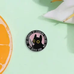 Alternative view of But Never Zero - Brooch Enamel Pin