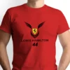 Lewis Hamilton Red - T-shirt