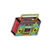 Retro Sound - Embroidered Iron-On Patch