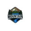 Mountain - Embroidered Iron-On Patch