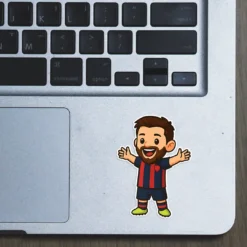 Alternative view of Lionel Messi Chibi - Sticker