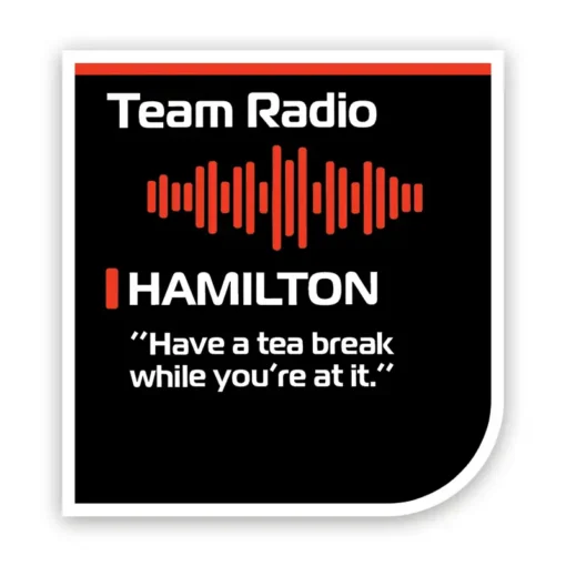 Team Radio  - Hamilton Tea Break