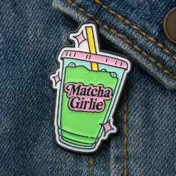 Match Girlie- Brooch Enamel Pin - Brooch Enamel Pin