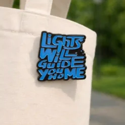 Alternative view of Lights Will Guide You Home- Brooch Enamel Pin - Brooch Enamel Pin