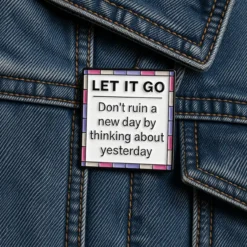 Alternative view of Let It Go - Brooch Enamel Pin