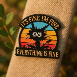 It's Fine I'm Fine - Brooch Enamel Pin