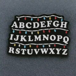 ABCDEF - Brooch Enamel Pin