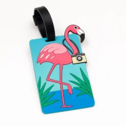 Luggage Tag - Pink Bird