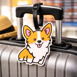 Alternative view of Luggage Tag - Corgi