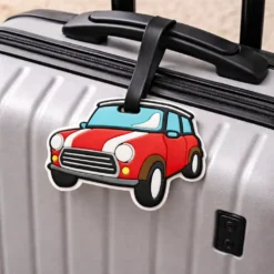 Alternative view of Luggage Tag - Red Car