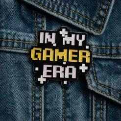 Alternative view of In My Gamer Era - Brooch Enamel Pin