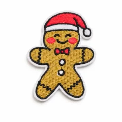 Ginger Bread  - Embroidered Iron-On Patch