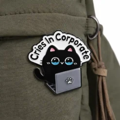 Cries In Corporate - Brooch Enamel Pin