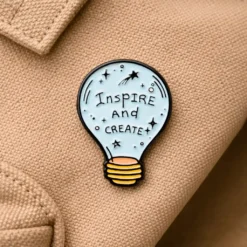 Inspire And Create - Brooch Enamel Pin