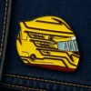 Lewis Helmet  - Brooch Enamel Pin