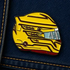 Lewis Helmet  - Brooch Enamel Pin