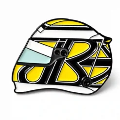 Button Helmet - Brooch Enamel Pin