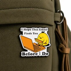 Alternative view of Before I Do  - Brooch Enamel Pin