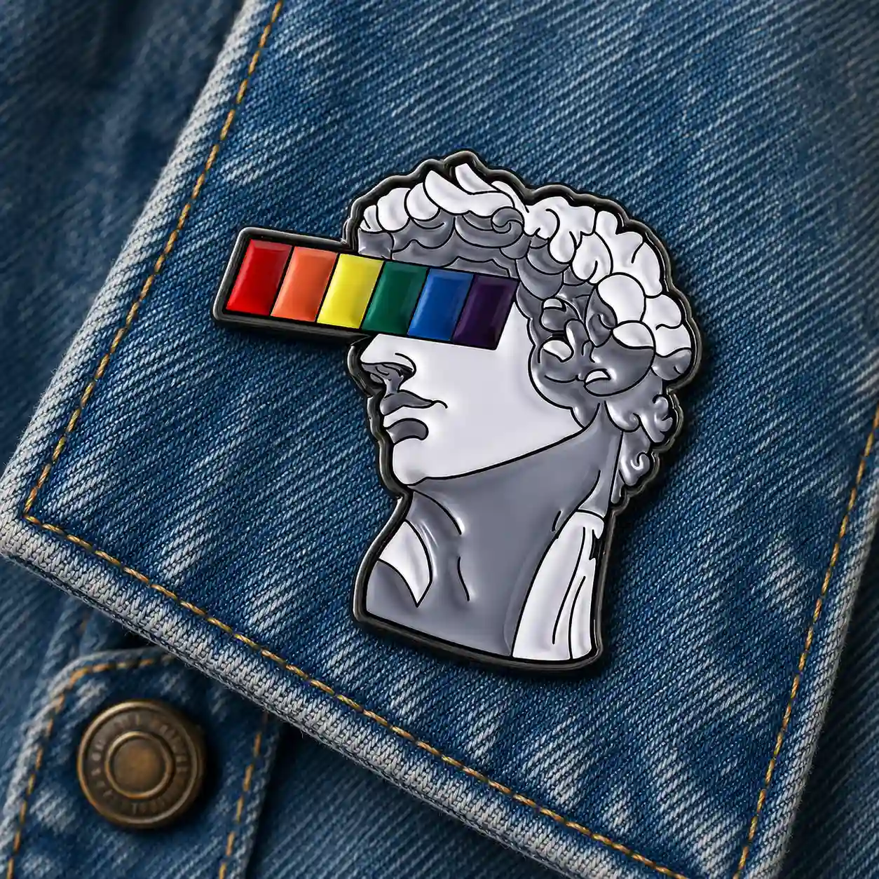 I see LGBTQ - Brooch Enamel Pin