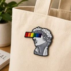 Alternative view of I see LGBTQ - Brooch Enamel Pin